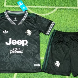 Camiseta de fútbol Tercera Equipación Visitante Juventus 2025/2026 Calidad Thai Talla Infantil