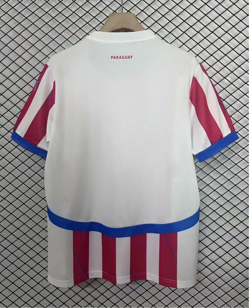 2025/2026 Camiseta de Fútbol Local de la Selección de Paraguay Calidad Tailandesa