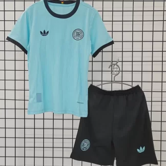 2025/2026 Alemania 125 Aniversario Edición Azul Camiseta de Fútbol Calidad Thai Talla Infantil
