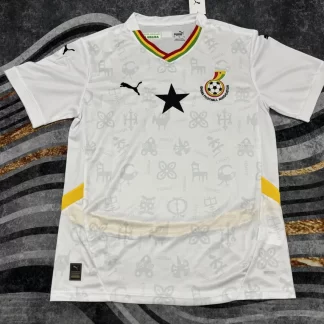 2025/2026 Ghana Selección Nacional Local Camiseta de Fútbol Calidad Thai