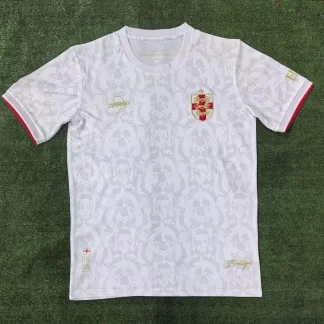 Camiseta de Fútbol Edición Especial 2024 de Inglaterra Blanca AAA calidad aficionado