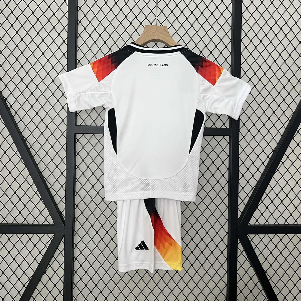 Camiseta de Fútbol 2024 de Alemania Local AAA calidad aficionado Talla Infantil