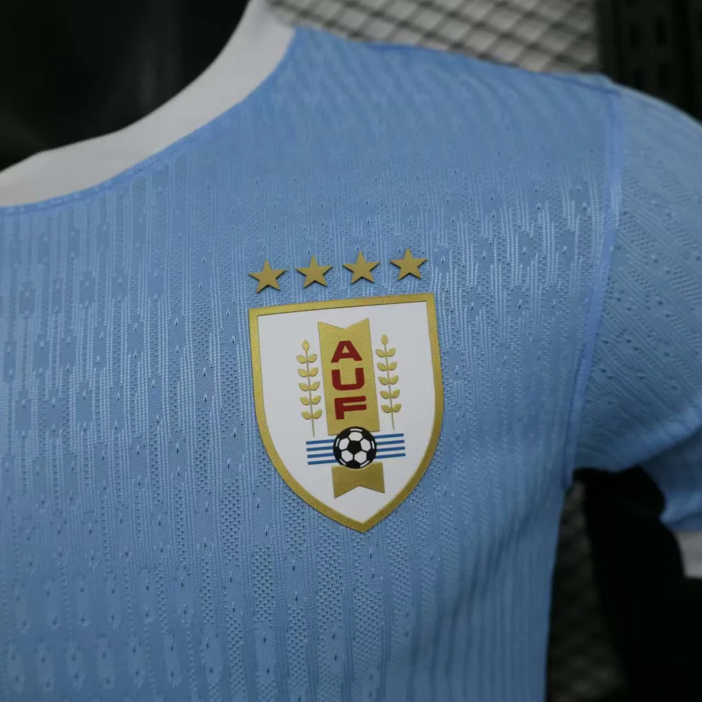 Camiseta de Fútbol 2024 Versión Jugador Uruguay Local AAA calidad fan
