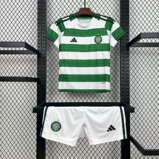 2025/2026 Camiseta Local Celtic Calidad Tailandesa Talla Infantil
