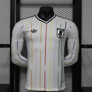 2026 Manga Larga Versión Jugador Japón Camiseta Visitante AAA calidad fan