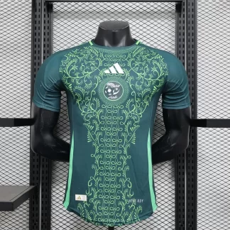 2024-2025 Versión Jugador Camiseta de Fútbol Visitante Selección Nacional de Argelia AAA calidad fan