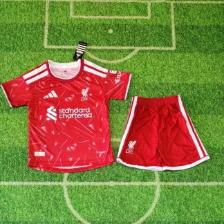 Camiseta de Fútbol Local del Liverpool 2026/2027 1:1 Calidad Tailandesa Talla Infantil