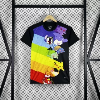 2025/2026 Japón Digimon negra Camiseta de fútbol Calidad tailandesa