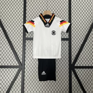 Camiseta Retro 1992 Germany Home AAA calidad fan Talla Infantil