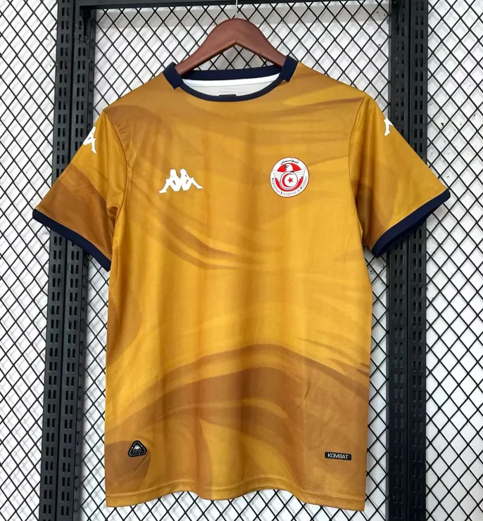 2025 Camiseta Tercera Visitante Selección de Túnez 1:1 Calidad Thai