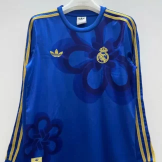 Camiseta de fútbol de entrenamiento de manga larga de Real Madrid 2026/2027 1:1 Calidad Tailandesa