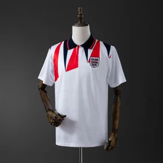Camiseta Retro 1992 England Home de Fútbol AAA calidad fan
