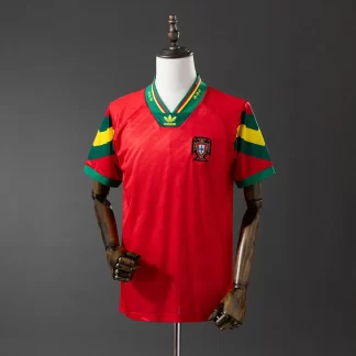 Camiseta Retro 1992 Portugal Home AAA calidad fan