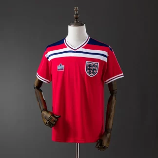 Camiseta Visitante Retro 1982 Inglaterra AAA calidad fan