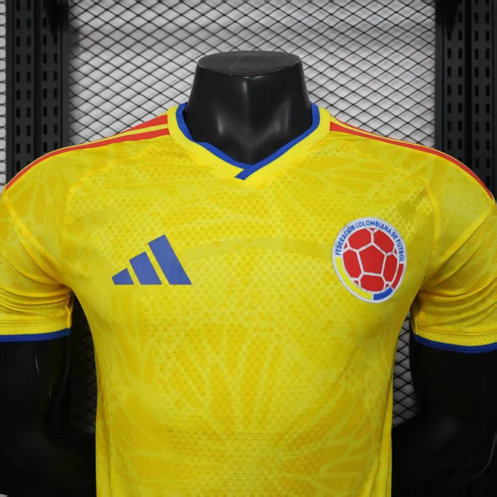 Camiseta de Fútbol Local Colombia Versión Jugador 2026 AAA calidad fan