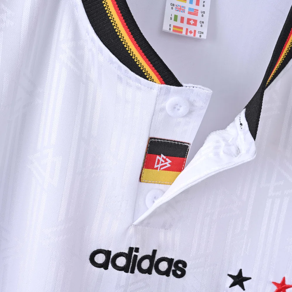 Camiseta Retro 1996 Alemania Local Fútbol AAA calidad fan
