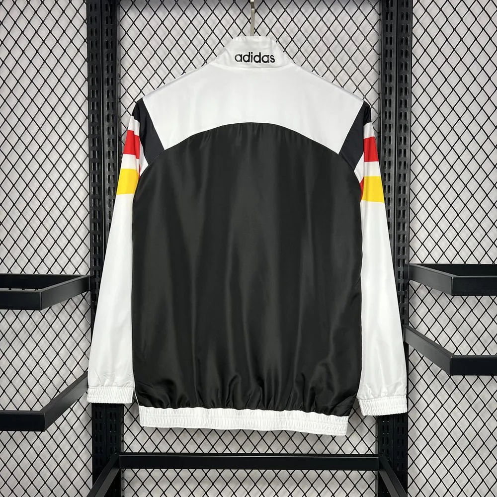 Cortavientos de Alemania 2024-2025 Camiseta de Fútbol Blanca