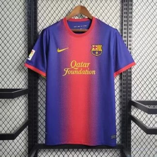 Camiseta de Fútbol Retro Local 2012/2013 Barcelona Calidad Thai