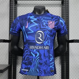 2024/2025 Versión Jugador Atletico Madrid Camiseta de Tercera Visitante