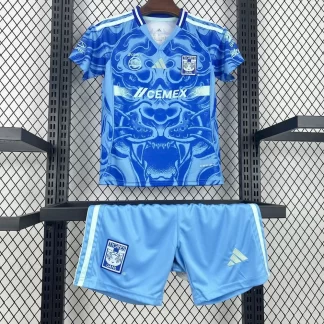2025/2026 Camiseta de Fútbol Visitante Tigres Calidad Tailandesa Talla Infantil