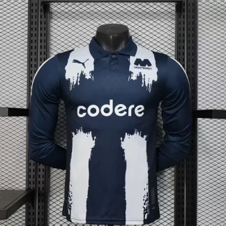 2025/2026 Manga Larga Versión Jugador Camiseta de Fútbol Edición 80º Aniversario C.F.Monterrey Calidad Thai