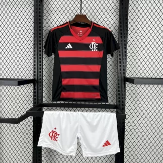 2025/2026 Flamengo Local Camiseta de Fútbol Calidad Tailandesa Talla Infantil