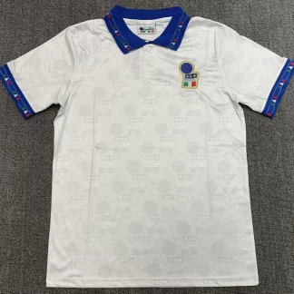 Camiseta de Fútbol Visitante Retro FIFA Italia 1994 Calidad Tailandesa