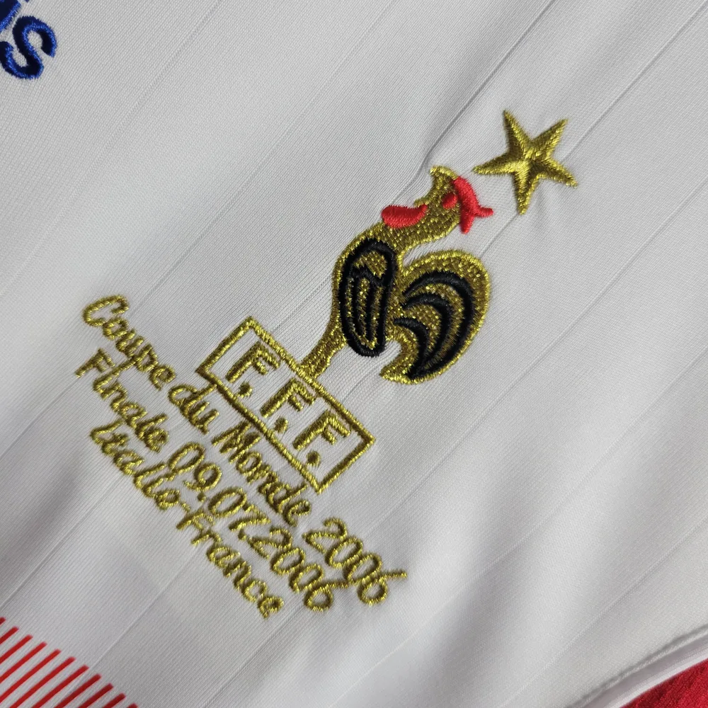 Camiseta de Fútbol Retro Francia Visitante 2006