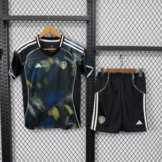 2025/2026 Leeds United Tercera Equipación Visitante Camiseta de Fútbol Calidad Tailandesa Talla Infantil