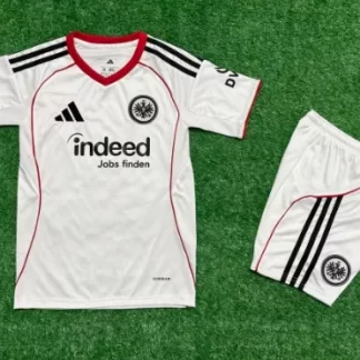 2025/2026 Frankfurt Equipación Visitante Camiseta Fútbol Calidad Tailandesa Talla Infantil
