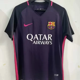 Camiseta de Fútbol Retro Barcelona Visitante 2016/2017 Calidad Thai