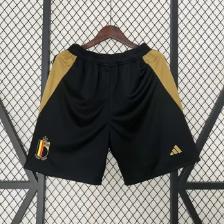 Pantalones Cortos Locales Selección Nacional de Bélgica 2024 Calidad Tailandesa