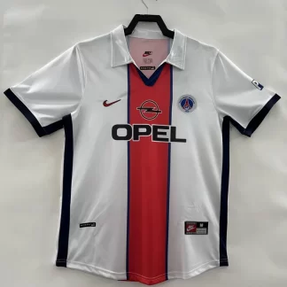 1998/1999 Retro Psg Paris Saint-Germain Camiseta Visitante Calidad Tailandesa