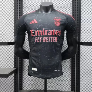 2024/2025 Camiseta de Fútbol Suplente Versión Jugador Benfica Calidad Tailandesa