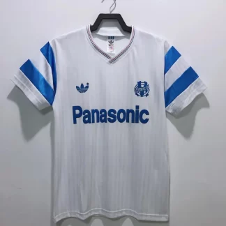 1990 Retro Olympique de Marseille Camiseta Local Fútbol Calidad Tailandesa