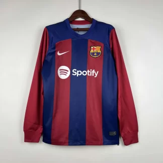 2023/2024 Manga Larga Barcelona Local Calidad Tailandesa