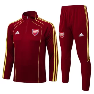 2025/2026 Arsenal Chándal Semi-Cremallera Granate Edición Retro Camiseta Fútbol Calidad Thai Set