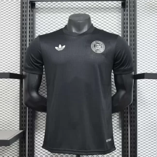 2025/2026 Versión Jugador Alemania 125º Aniversario Edición Negra Camiseta de Fútbol Calidad Tailandesa