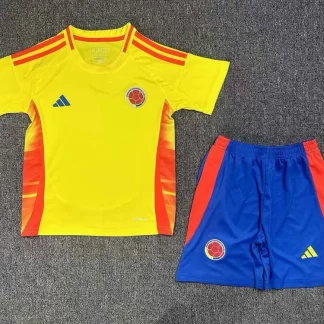 2024 Colombia Home Football Shirt AAA fan-grade Kids Size