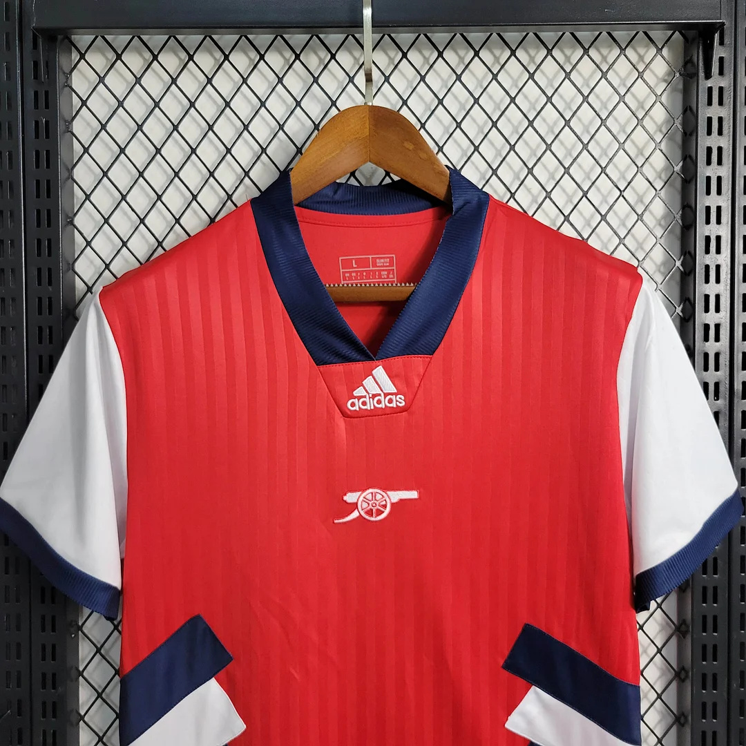 Camiseta de Fútbol 2022/2023 Arsenal Casual Rojo Calidad Tailandesa