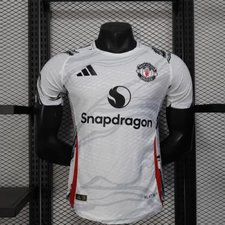 Camiseta de Fútbol Manchester United 2025/2026 Versión Jugador Edición Especial Blanca Calidad Tailandesa