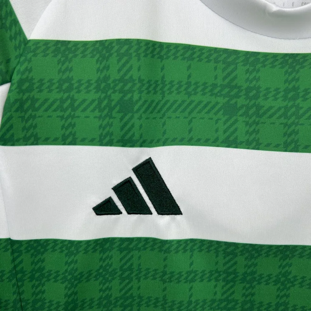 2025/2026 Camiseta Local Celtic Calidad Tailandesa Talla Infantil
