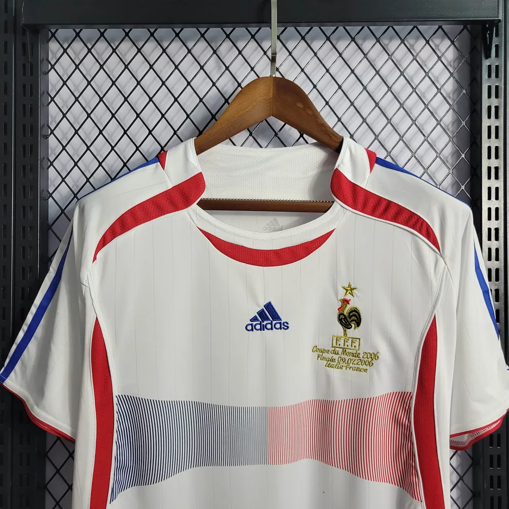 Camiseta de Fútbol Retro Francia Visitante 2006