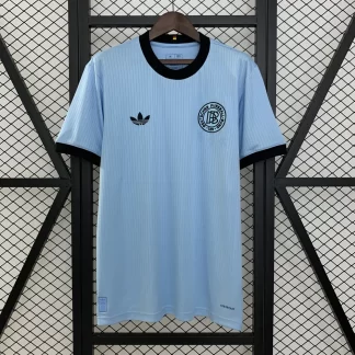 Camiseta de Fútbol Alemania 2025/2026 Edición 125 Aniversario Azul Cielo Calidad Tailandesa