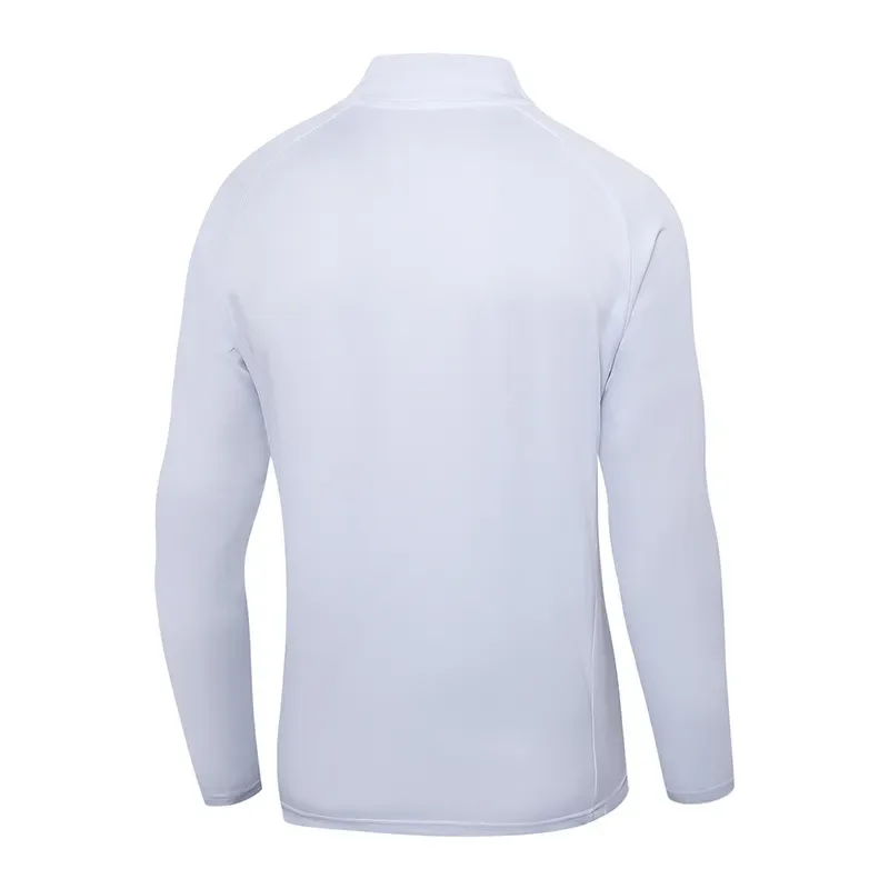 Conjunto de entrenamiento retro blanco de tiro medio Real Madrid 2025-2026 Calidad Thai