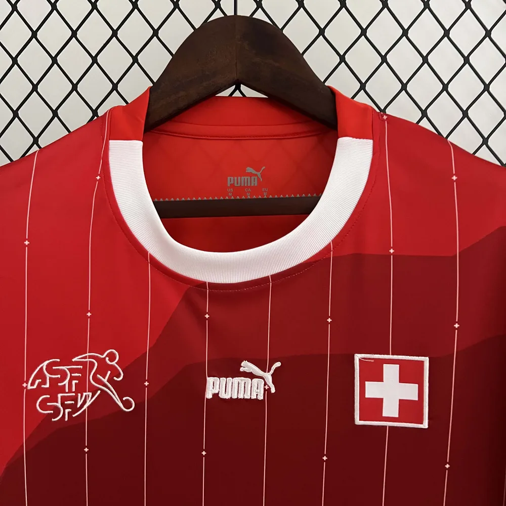 Camiseta de Fútbol Local de Suiza 2023 Calidad Tailandesa