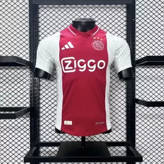 2024/2025 Versión Jugador Ajax Local Camiseta de Fútbol Calidad Tailandesa