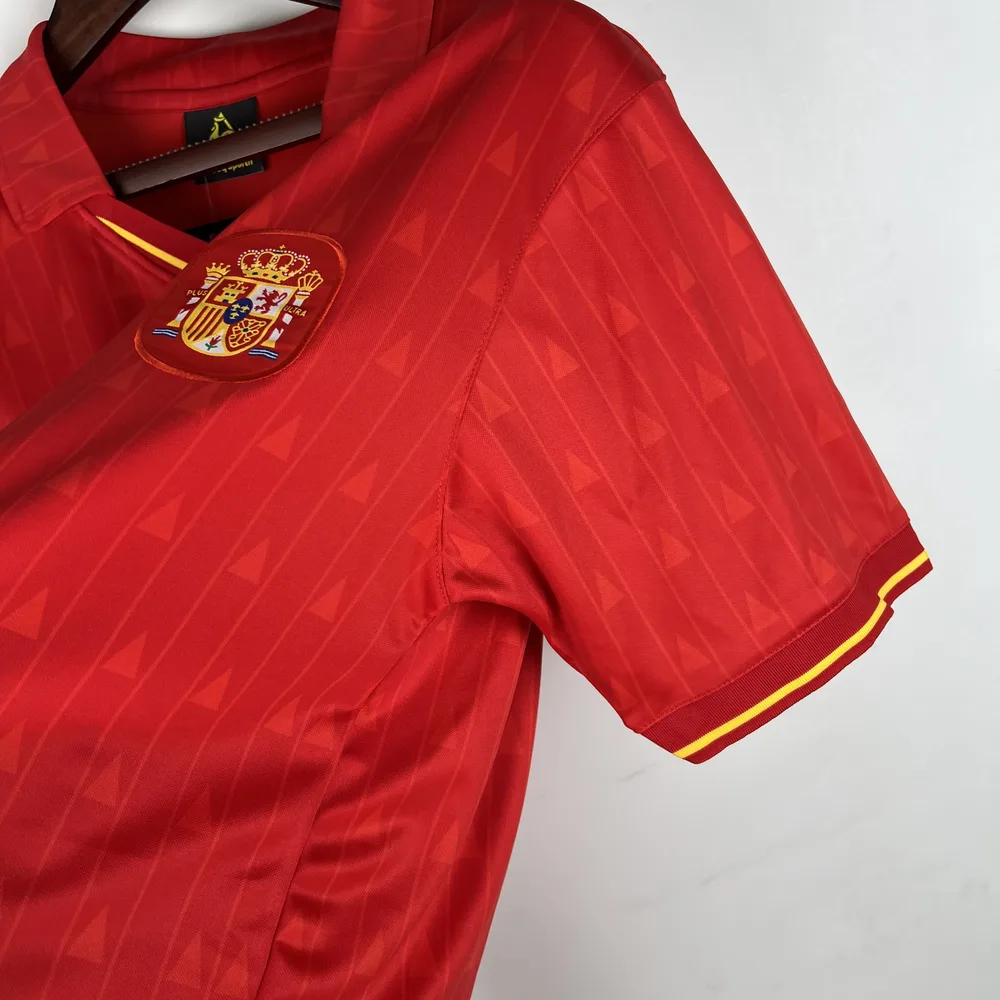 Camiseta Local Retro 1988/1991 España AAA calidad fan