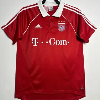Camiseta de Fútbol Retro Local Bayern Munich 2005-2006 Calidad Tailandesa