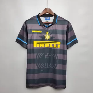 1997/1998 Retro Camiseta Tercera Visitante Inter Milan Calidad Tailandesa